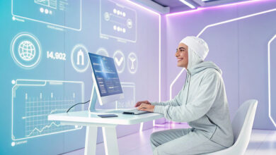 تمثيل بصري يوضح نماذج الاستنتاج (Reasoning Models)